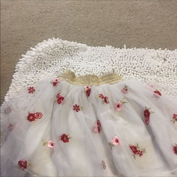 Health tex white lace and red  skirt 3 Toddler - Picture 7 of 8